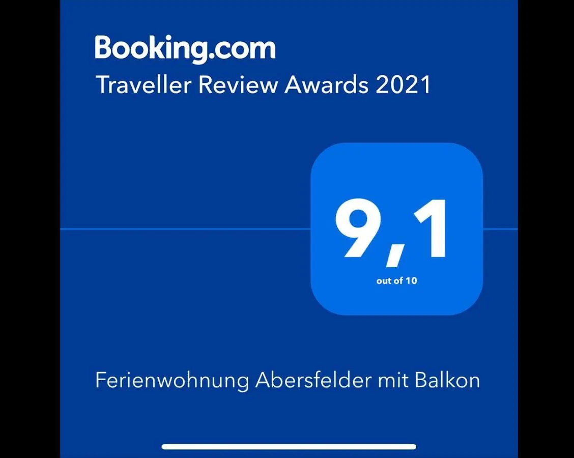 Ferienwohnung Abersfelder mit Balkon Wildflecken