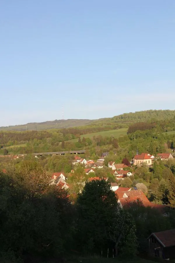 Ferienwohnung Abersfelder mit Balkon Wildflecken 0*,